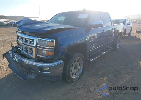 2015 Chevrolet Silverado 1500 2Lz из США, поврежденный, VIN 3GCUKSEC3FG448148